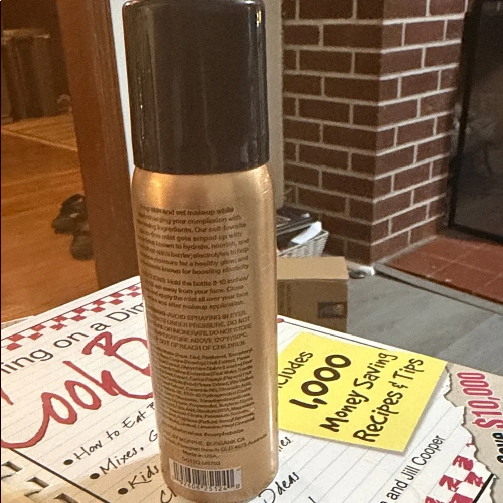 NWT Morphe Mini Continuous Prep & Set Mist - Gold